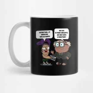 funny thrash metal Mug